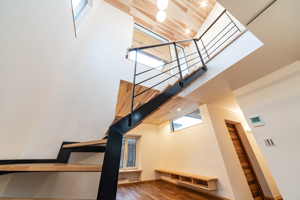 廿日市に建つ子育て家族パッシブデザイン注文住宅