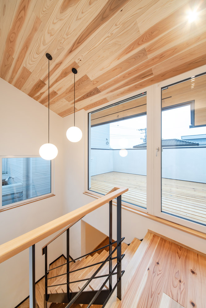 廿日市に建つ子育て家族パッシブデザイン注文住宅