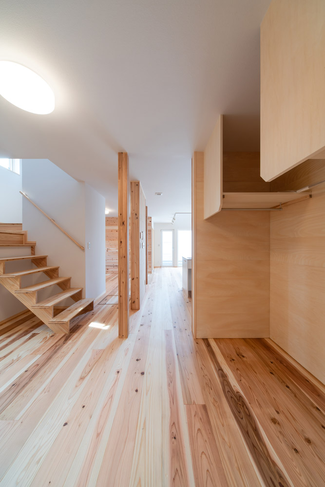 広島市安佐南区に建つ　優しい高性能注文住宅