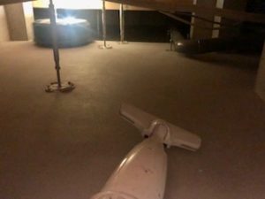 基礎断熱の床下 掃除