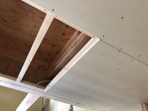 省令準耐火の工事中