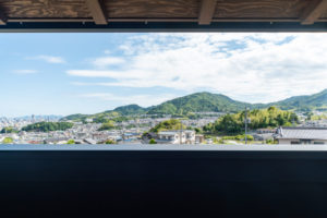 広島　高気密高断熱の注文住宅　眺め　高性能パッシブ設計