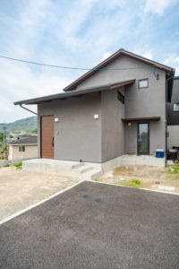 広島市安佐南区の家　外観　高性能パッシブ設計