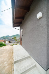 広島市安佐南区の家　外観　高性能パッシブ設計