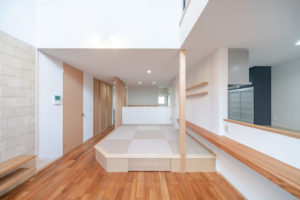 廿日市で最上級の快適性　廿日市パッシブハウス　畳コーナー