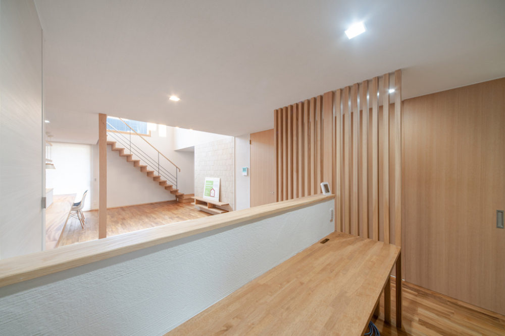 廿日市で最上級の快適性　廿日市パッシブハウス　書斎