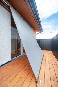 廿日市で最上級の快適性　廿日市パッシブハウス　直射日光を避けて夏涼しく