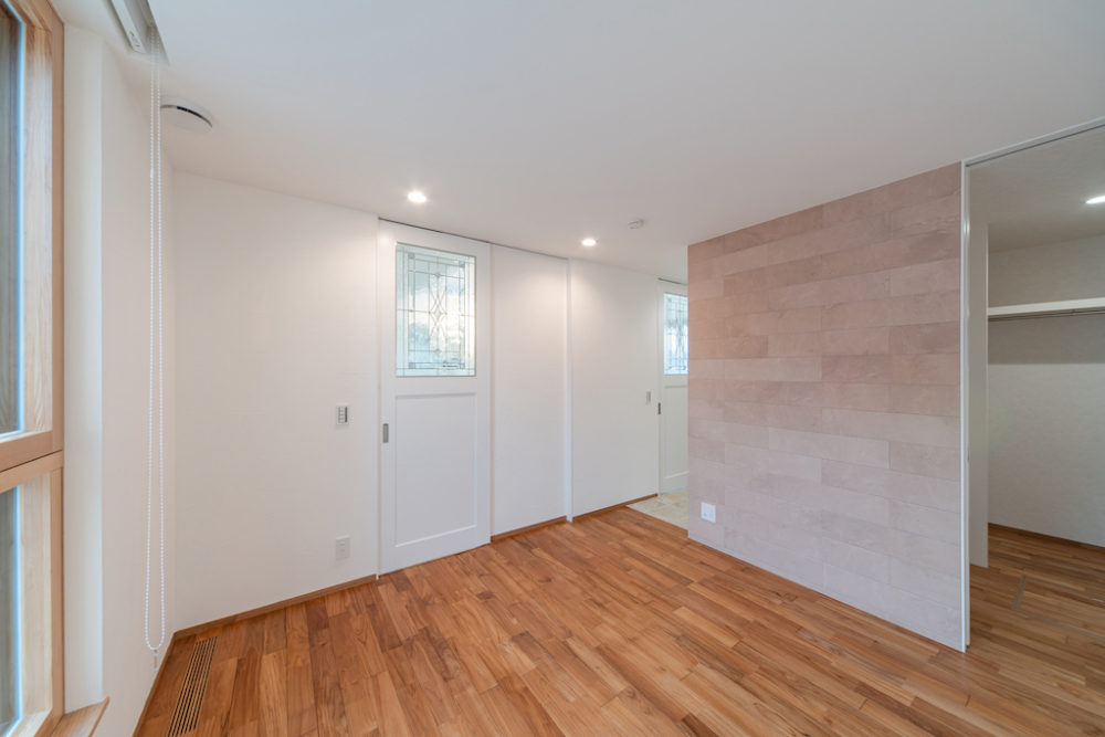 広島で最上級の快適性　こころパッシブハウス　落ち着く寝室