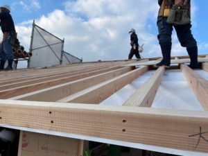 八本松に建つ、二世帯住宅高気密高断熱