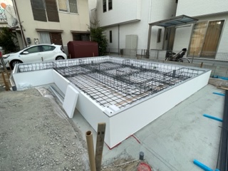 基礎外断熱　コンクリート一体打ち